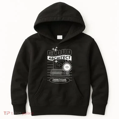 Cloud Architect Data Center Kids Hoodie