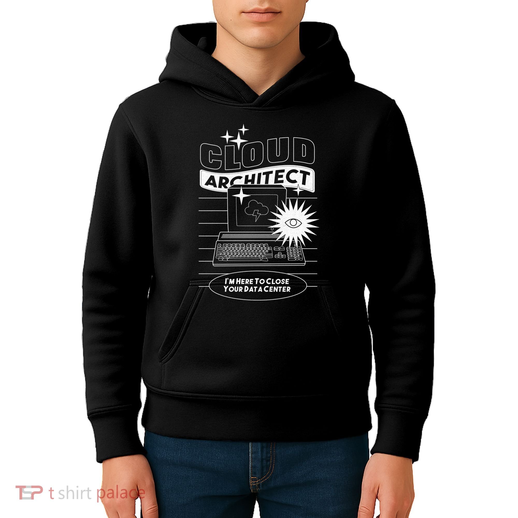 Cloud Architect Data Center Kids Hoodie