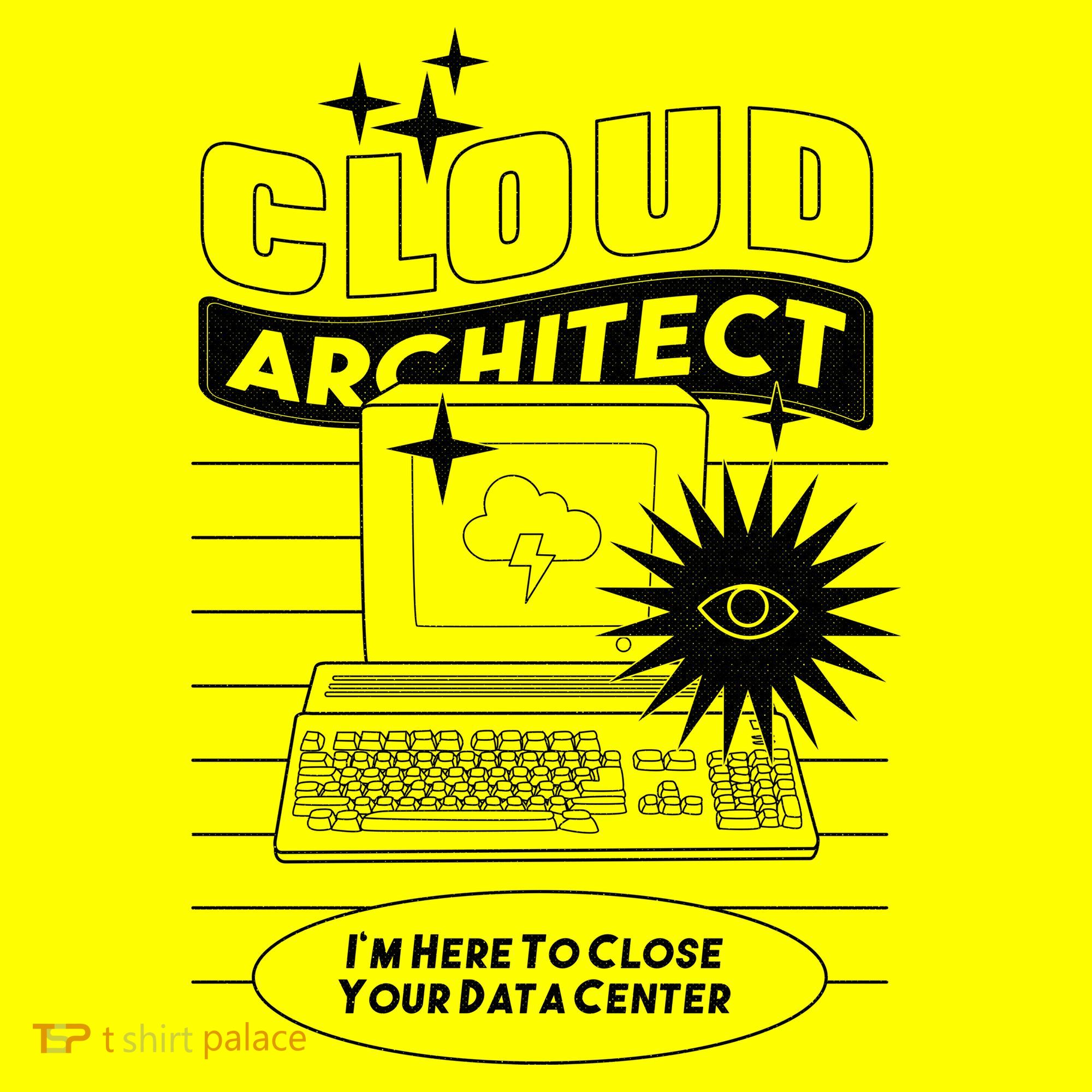 Cloud Architect Data Center Long Sleeve Shirt