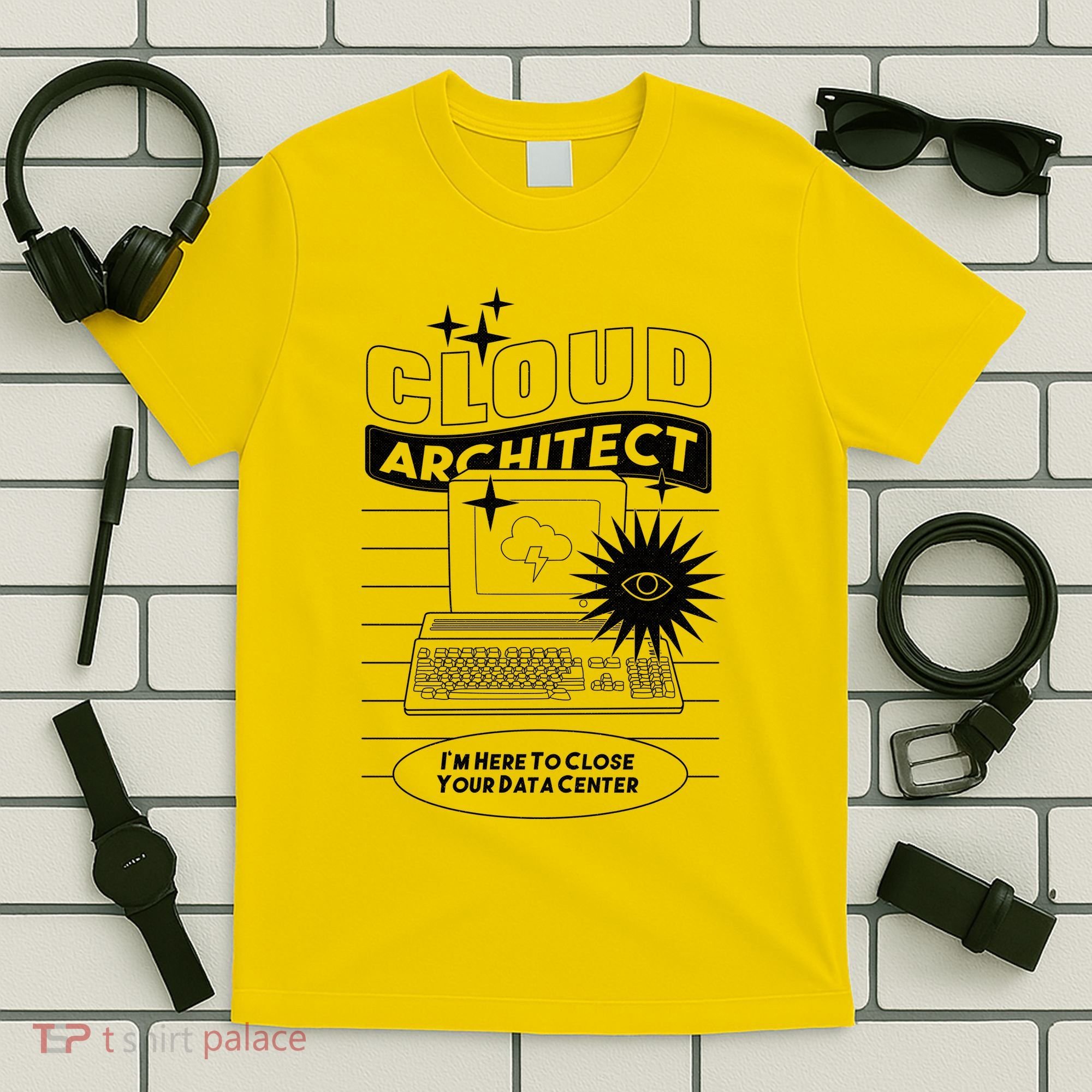 Cloud Architect Data Center T-Shirt