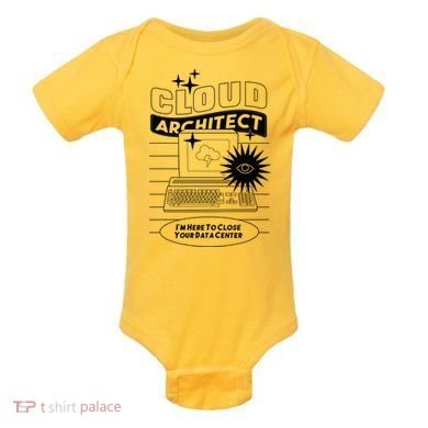 Cloud Architect Data Center Baby Bodysuit