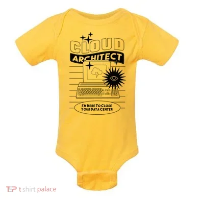 Cloud Architect Data Center Baby Bodysuit