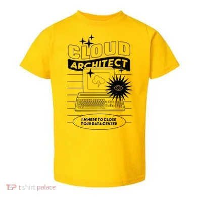 Cloud Architect Data Center Toddler T-Shirt
