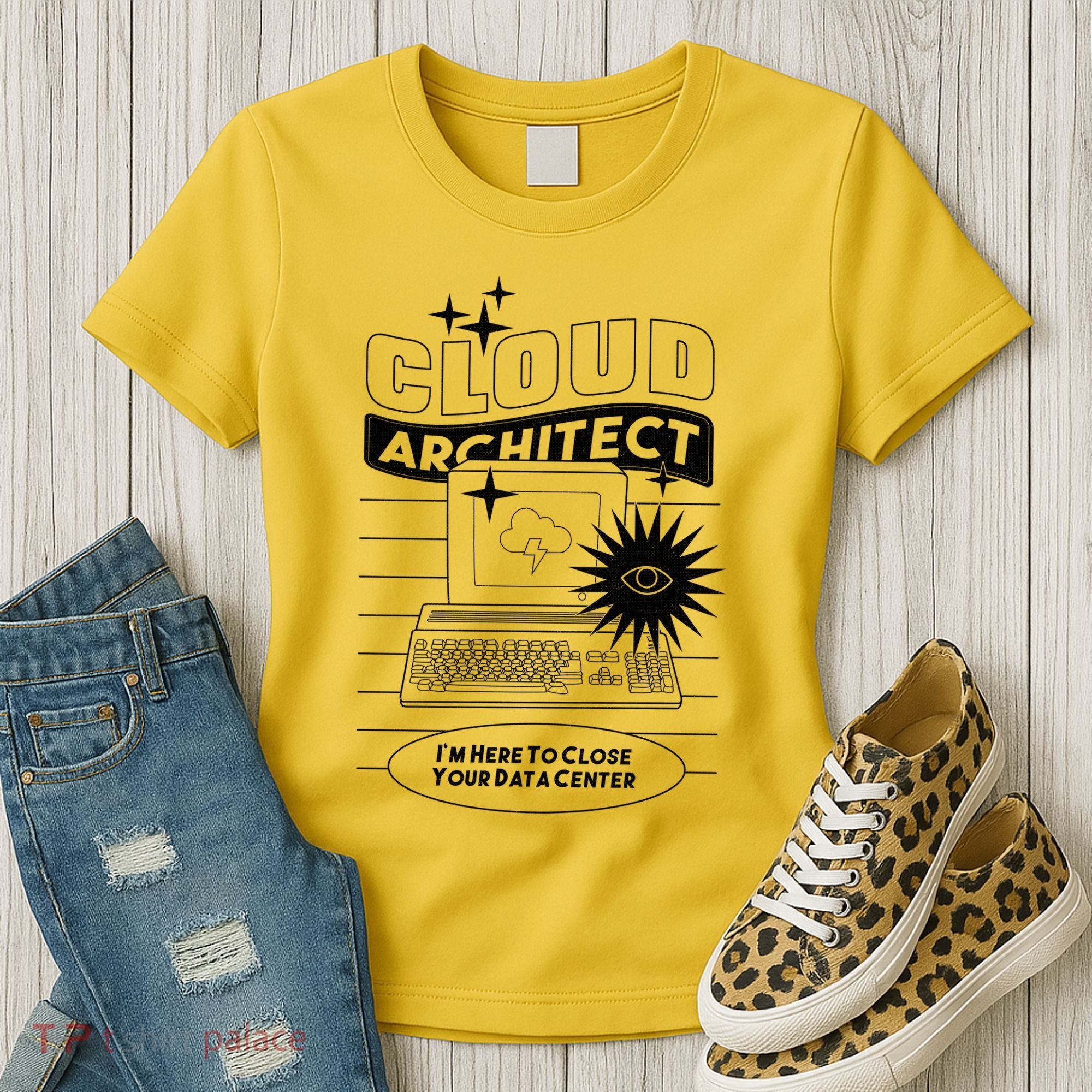 Cloud Architect Data Center Women's T-Shirt