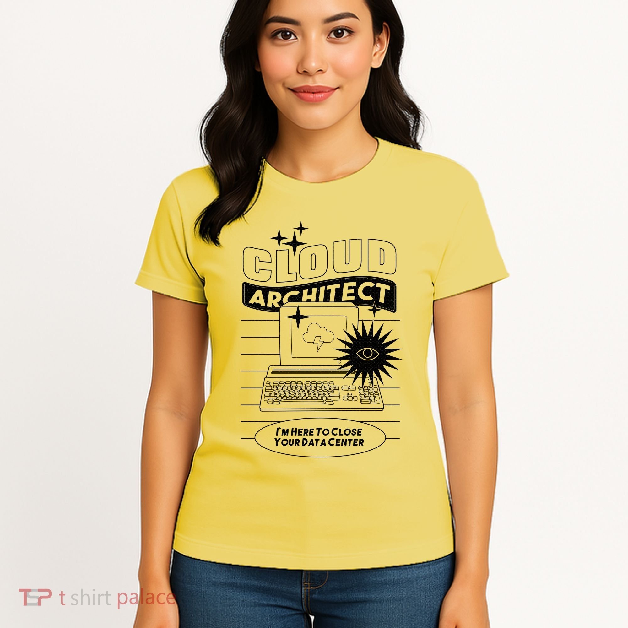Cloud Architect Data Center Women's T-Shirt