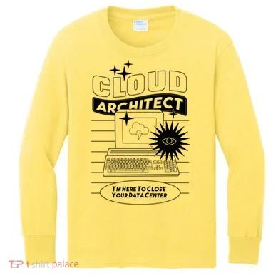 Cloud Architect Data Center Kids Long Sleeve Shirt
