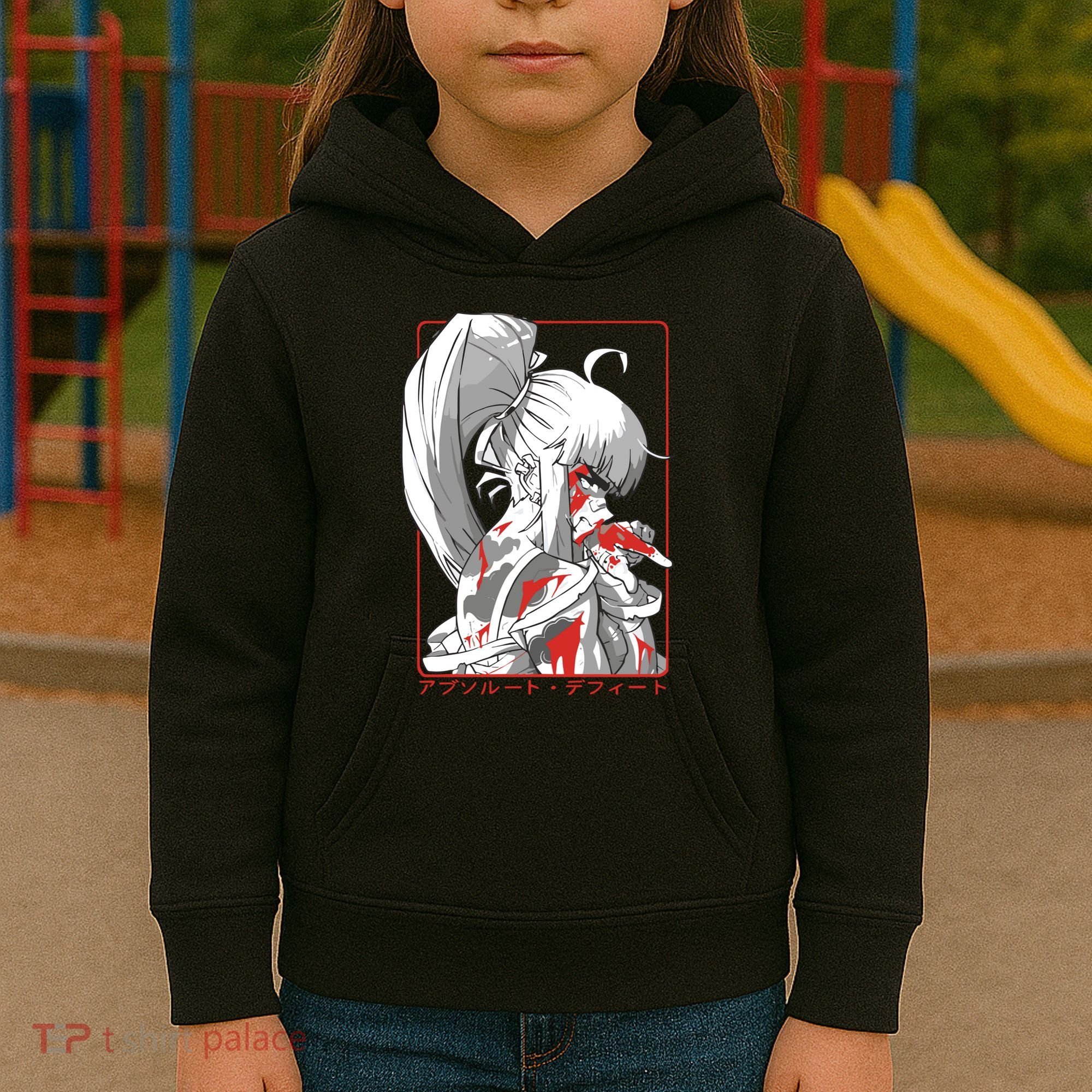 Crow Absolute Defeat Kids Hoodie
