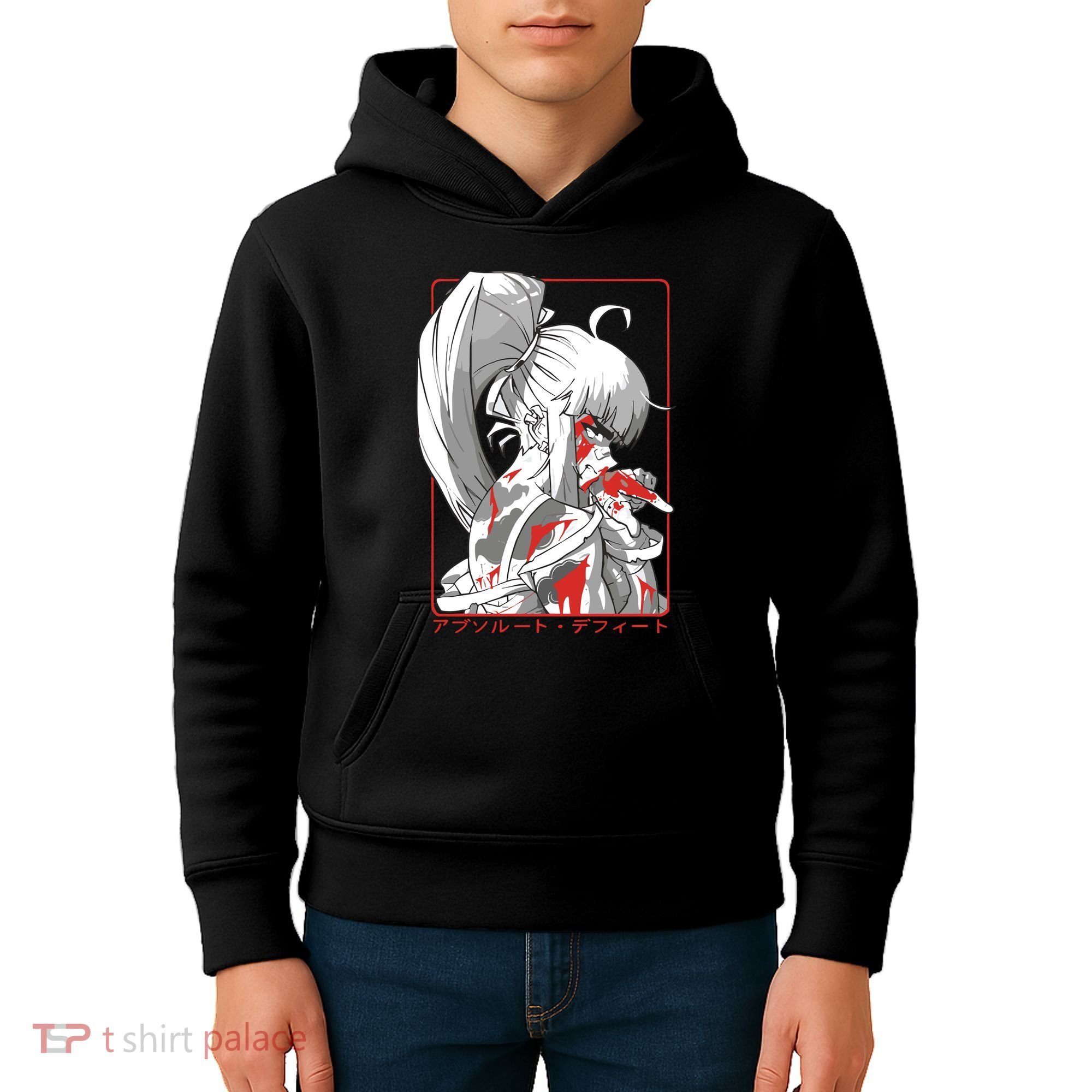 Crow Absolute Defeat Kids Hoodie