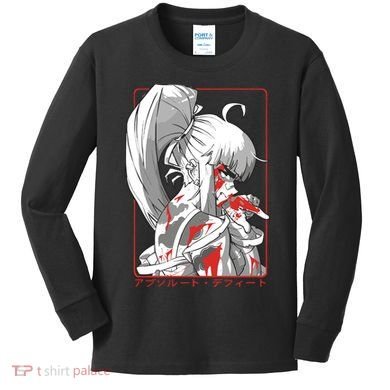 Crow Absolute Defeat Kids Long Sleeve Shirt