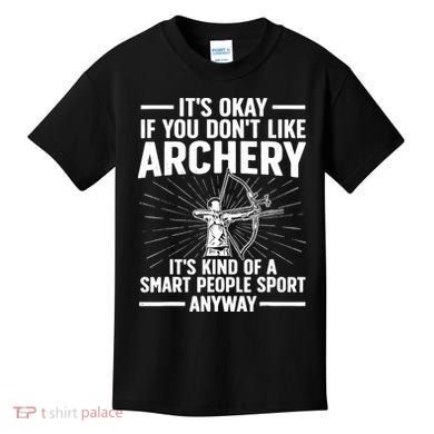 Cute Archery Design For Archer Bow Archery Lover Kids T-Shirt