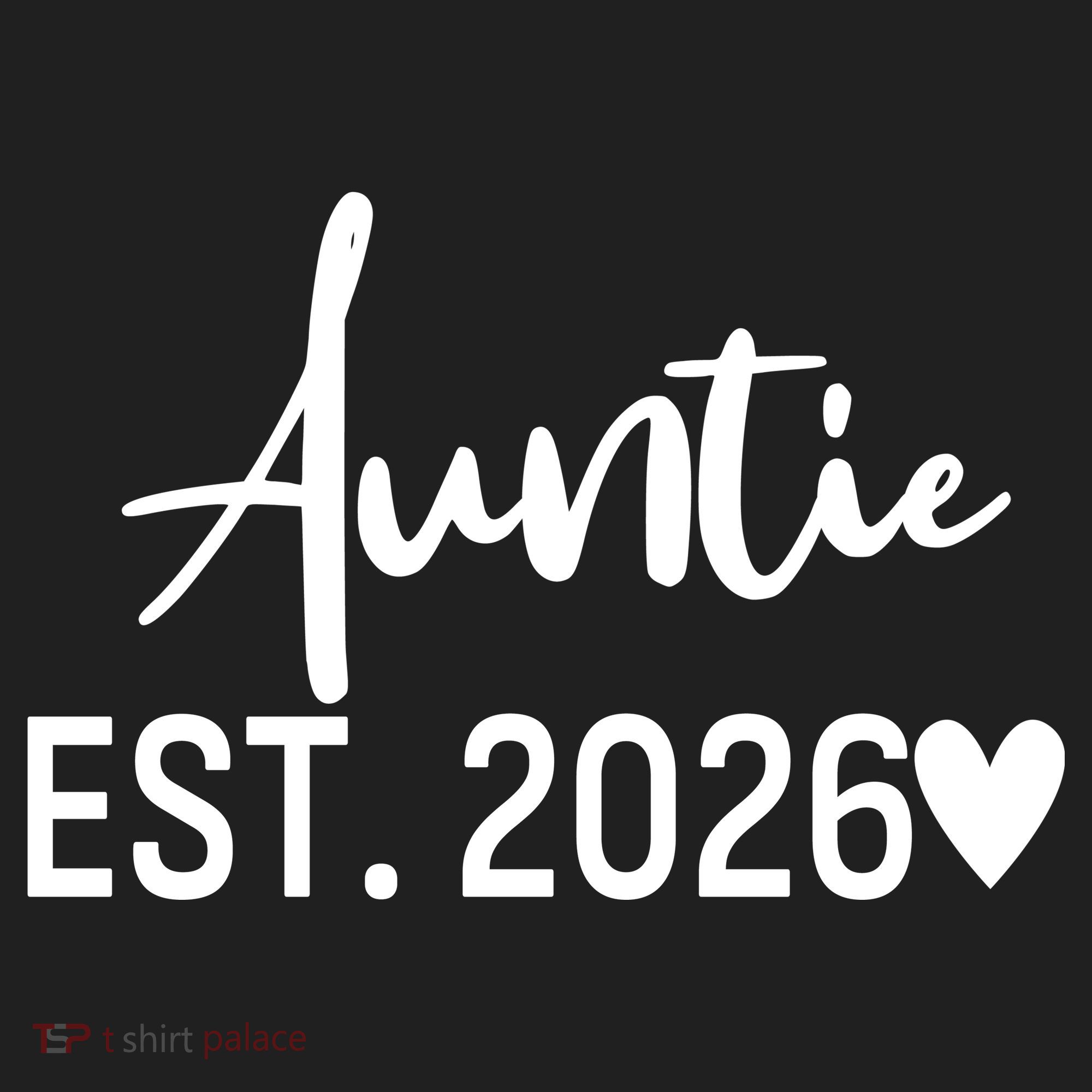 Cute Auntie EST 2026 Women's Sweatshirt