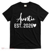 Cute Auntie EST 2026 T-Shirt thumb 0