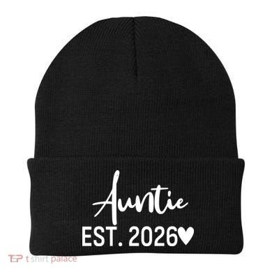 Cute Auntie EST 2026 Beanie