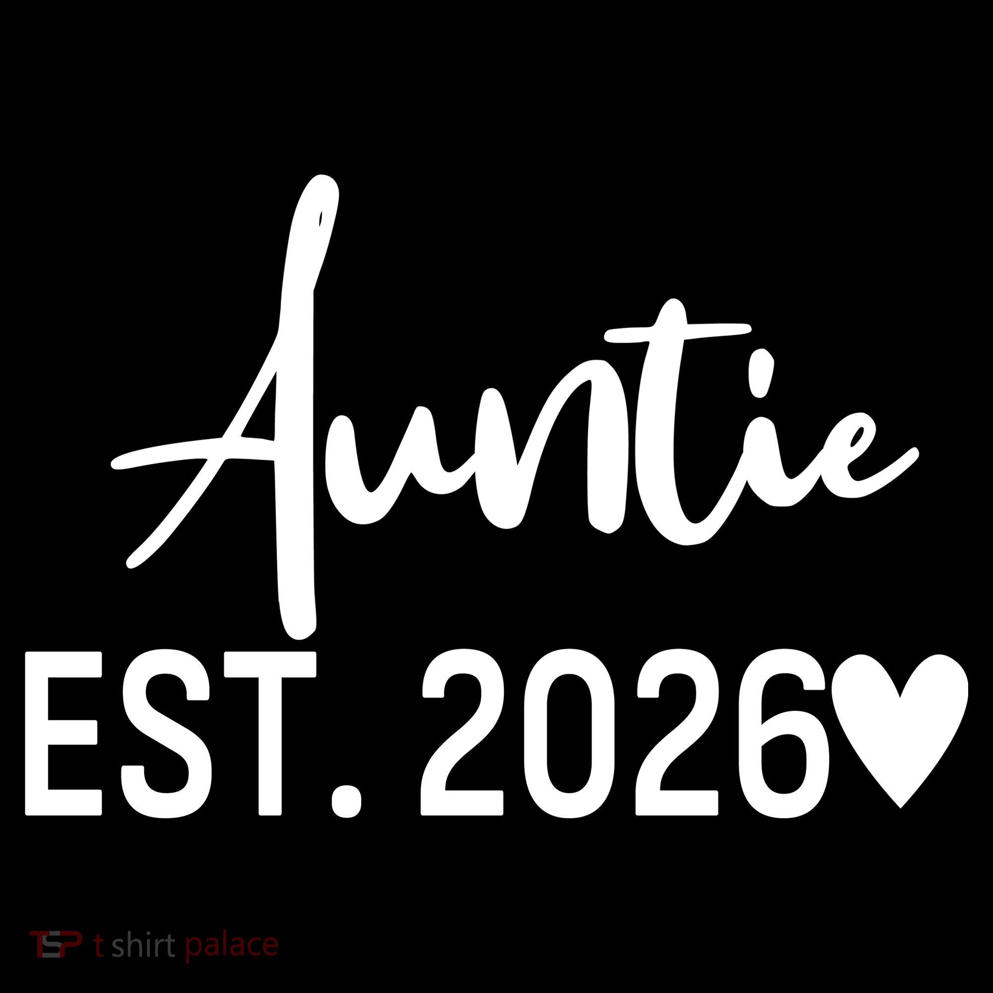 Cute Auntie EST 2026 Mousepad