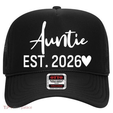Cute Auntie EST 2026 Hat