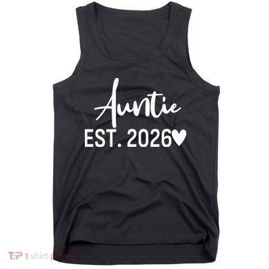 Cute Auntie EST 2026 Tank Top