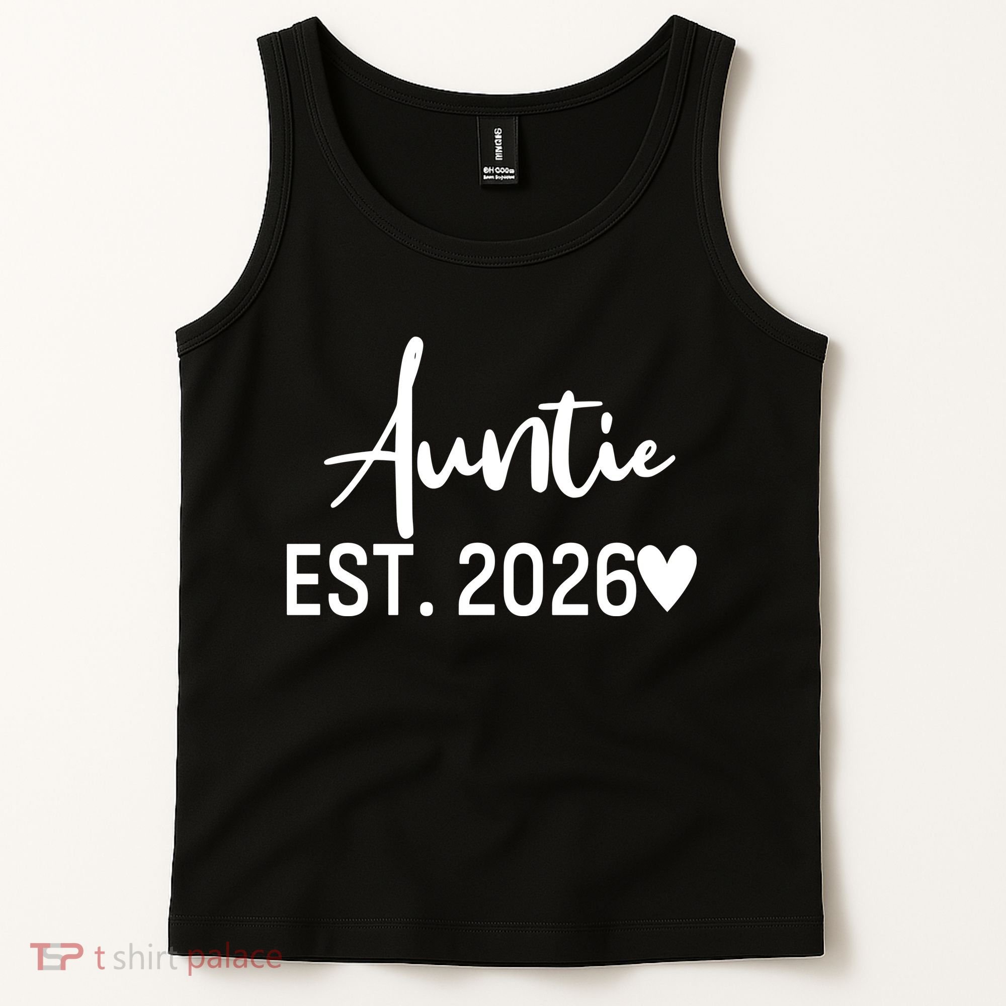 Cute Auntie EST 2026 Tank Top