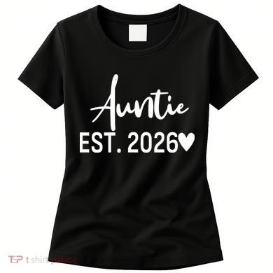 Cute Auntie EST 2026 Women's T-Shirt