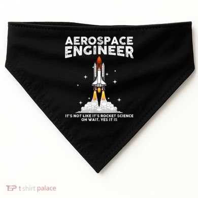 Cool Aerospace Engineer For Men Women Aerospace Engineering USA-Made Doggie Bandana
