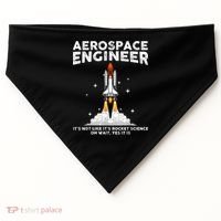 Cool Aerospace Engineer For Men Women Aerospace Engineering USA-Made Doggie Bandana thumb 0