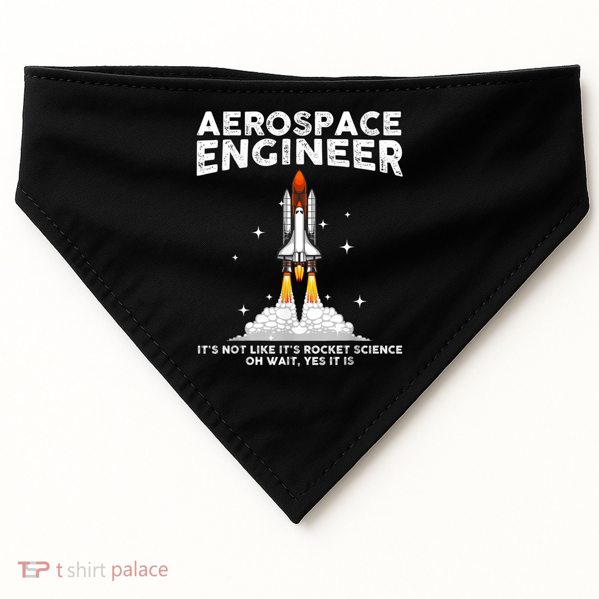 Cool Aerospace Engineer For Men Women Aerospace Engineering USA-Made Doggie Bandana