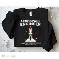 Cool Aerospace Engineer For Men Women Aerospace Engineering Sweatshirt thumb 2