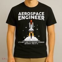 Cool Aerospace Engineer For Men Women Aerospace Engineering T-Shirt thumb 3