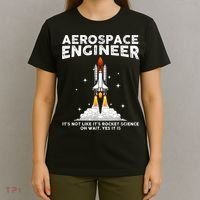 Cool Aerospace Engineer For Men Women Aerospace Engineering T-Shirt thumb 4