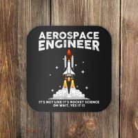 Cool Aerospace Engineer For Men Women Aerospace Engineering Coaster thumb 0