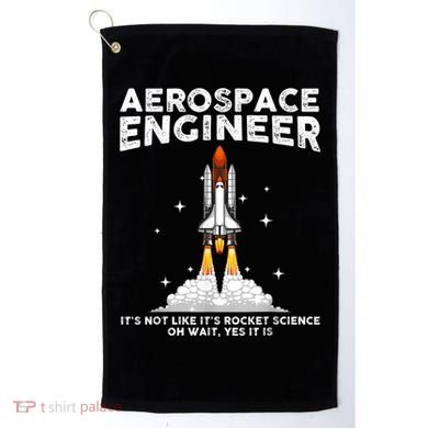 Cool Aerospace Engineer For Men Women Aerospace Engineering Golf Towel