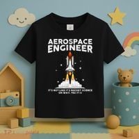 Cool Aerospace Engineer For Men Women Aerospace Engineering Toddler T-Shirt thumb 3
