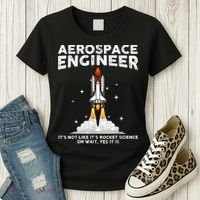 Cool Aerospace Engineer For Men Women Aerospace Engineering Women's T-Shirt thumb 3