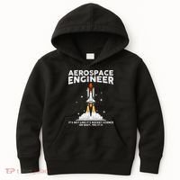 Cool Aerospace Engineer For Men Women Aerospace Engineering Kids Hoodie thumb 0
