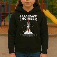 Cool Aerospace Engineer For Men Women Aerospace Engineering Kids Hoodie thumb 3