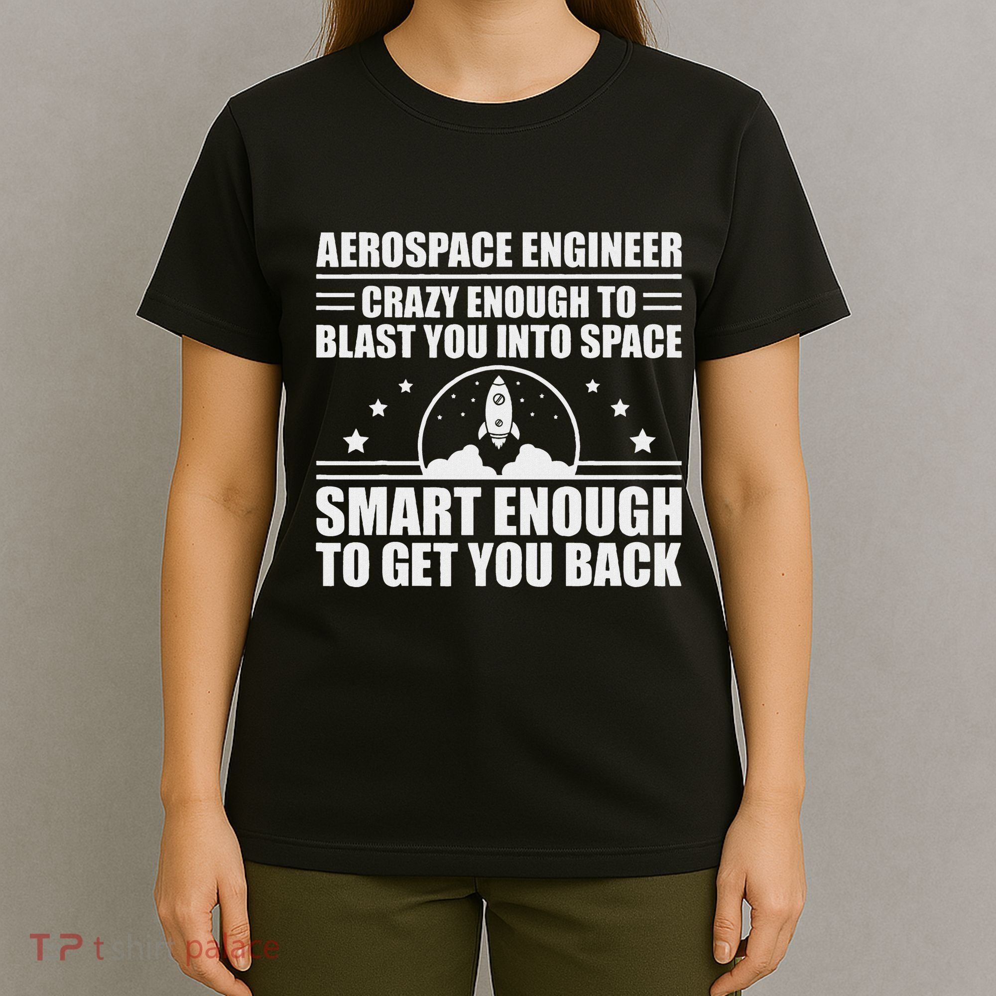 Cool Aerospace Engineer Art For Women Aeronautical Space T-Shirt