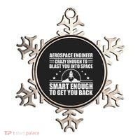Cool Aerospace Engineer Art For Women Aeronautical Space Ornament thumb 0