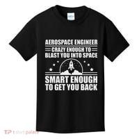 Cool Aerospace Engineer Art For Women Aeronautical Space Kids T-Shirt thumb 0
