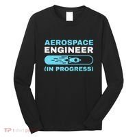 Cool Aerospace Engineer For Women Aeronautical Engineer Long Sleeve Shirt thumb 0