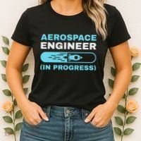 Cool Aerospace Engineer For Women Aeronautical Engineer Women's T-Shirt thumb 2