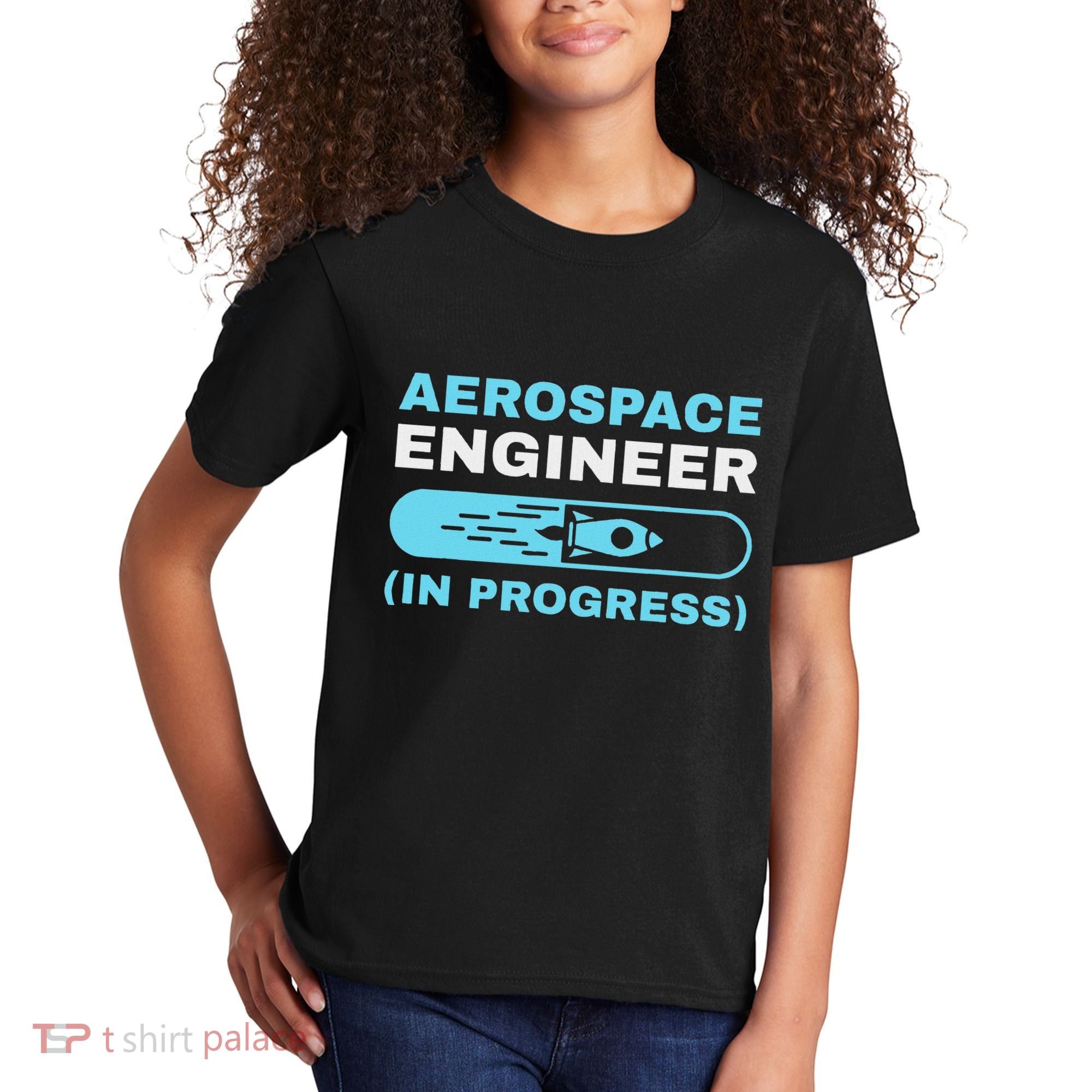 Cool Aerospace Engineer For Women Aeronautical Engineer Kids T-Shirt
