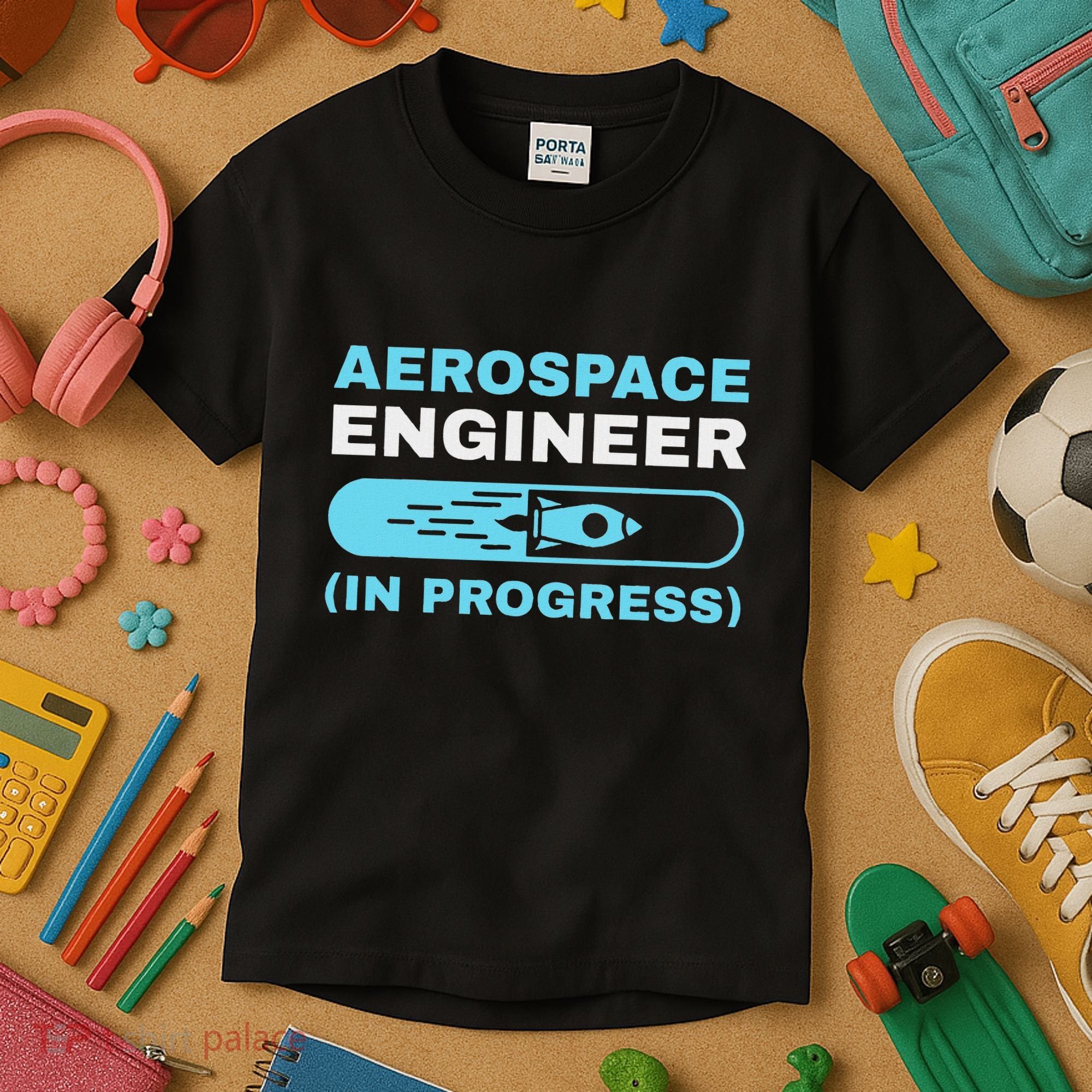 Cool Aerospace Engineer For Women Aeronautical Engineer Kids T-Shirt