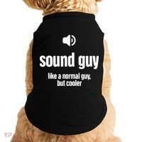 Cool Audio Engineer Funny Sound Guy Doggie Tank thumb 0