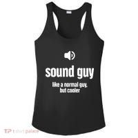Cool Audio Engineer Funny Sound Guy Ladies PosiCharge Competitor Racerback Tank thumb 0