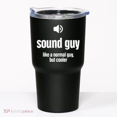 Cool Audio Engineer Funny Sound Guy Tumbler