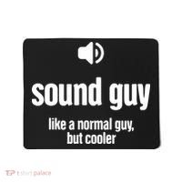 Cool Audio Engineer Funny Sound Guy Mousepad thumb 0