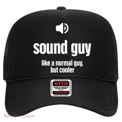Cool Audio Engineer Funny Sound Guy Hat