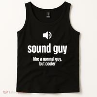 Cool Audio Engineer Funny Sound Guy Tank Top thumb 2