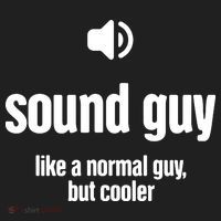 Cool Audio Engineer Funny Sound Guy Golf Towel thumb 3