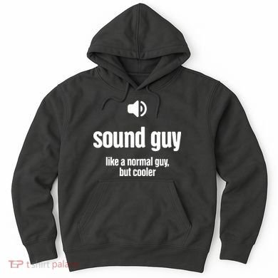 Cool Audio Engineer Funny Sound Guy Hoodie