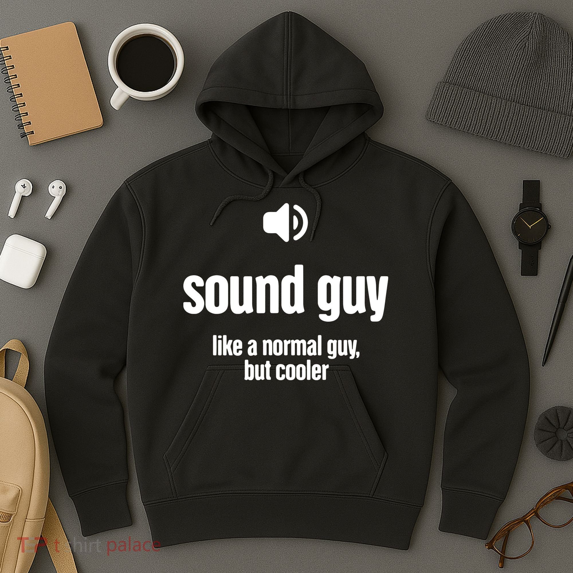 Cool Audio Engineer Funny Sound Guy Hoodie